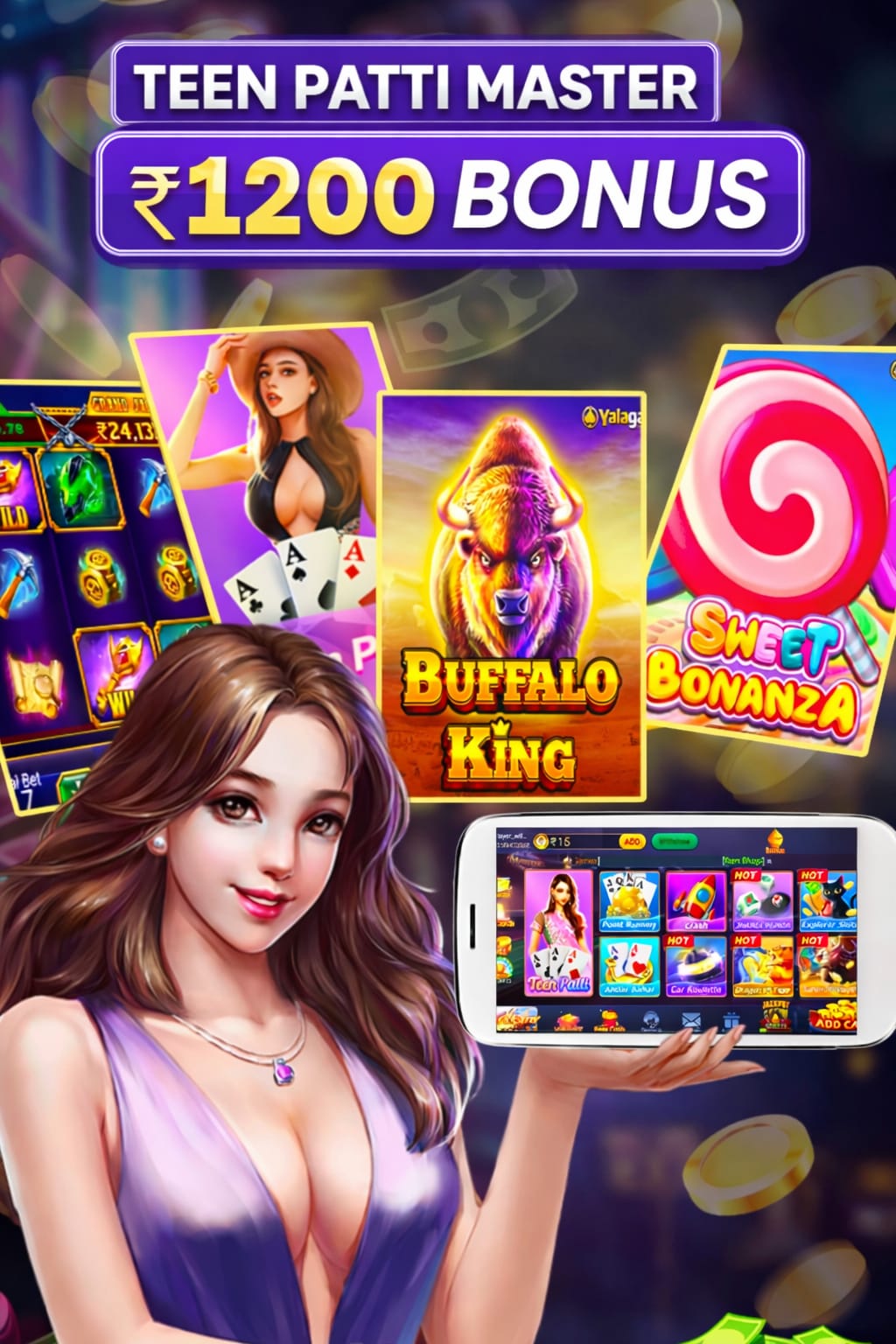 Teen Patti Master 1200 Bonus